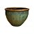 VASO RUSTICO DE CERAMICA IMPORTADO XANGAI VERDE D83XA61CM - Imagem 2