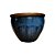 VASO RUSTICO DE CERAMICA IMPORTADO XANGAI AZUL D83XA61CM - Imagem 1