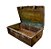 BAU BALI ANTIQUE METAL VERDE OLIVA 77X50X30CM - Imagem 2