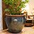 VASO RUSTICO DE CERAMICA IMPORTADO DRAGAO VERDE D74XA65CM - Imagem 3
