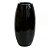 VASO VIETNAMITA DE BALI CERAMICA IMPORTADO PRETO 95CM - Imagem 1