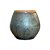 VASO RUSTICO DE CERAMICA IMPORTADO SEUL VERDE D55XA56CM - Imagem 1