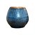 VASO RUSTICO DE CERAMICA IMPORTADO SEUL AZUL D55XA56CM - Imagem 1