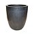 VASO VIETNAMITA DE CERAMICA IMPORTADO PARIS GRAFITE FOSCO D54XA68CM - Imagem 2