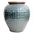 VASO RUSTICO DE CERAMICA IMPORTADO INGLATERRA VERDE D55XA65CM - Imagem 1