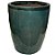 VASO VIETNAMITA DE CERAMICA IMPORTADO MONACO MOSS GREEN D56XA70CM - Imagem 1