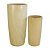 VASO VIETNAMITA DE CERAMICA IMPORTADO OCEANIA AREIA D44XA95CM - Imagem 2