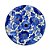 GARDEN SEAT BALI PORCELANA VERMELHO CRAQUELADO FLORIDO D32XA44CM - Imagem 4