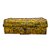 BAU BALI ANTIQUE METAL AMARELO 57X30X20CM - Imagem 1