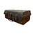 BAU BALI ANTIQUE METAL MOSTARDA 60X35X22CM - Imagem 2