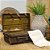 BAU BALI ANTIQUE METAL MOSTARDA 60X35X22CM - Imagem 4