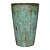 VASO VIETNAMITA DE CERAMICA IMPORTADO MALDIVAS MUSGO D50XA76CM - Imagem 1