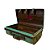BAU BALI ANTIQUE METAL VERDE 54X31X20CM - Imagem 3