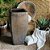 VASO VIETNAMITA DE CERAMICA IMPORTADO MILAN BRONZE D41XA86CM - Imagem 4