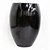 VASO VIETNAMITA DE MOSCOU CERAMICA IMPORTADO PRETO 74CM - Imagem 1