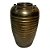 VASO VIETNAMITA DE CERAMICA IMPORTADO COM ALCA EGITO BRONZE D44XA70CM - Imagem 2