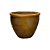 VASO RUSTICO DE CERAMICA IMPORTADO XANGAI MARROM D66XA56CM - Imagem 2
