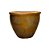 VASO RUSTICO DE CERAMICA IMPORTADO XANGAI MARROM D66XA56CM - Imagem 1