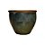 VASO RUSTICO DE CERAMICA IMPORTADO XANGAI VERDE D66XA56CM - Imagem 1