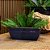 FLOREIRO RUSTICO DE CERAMICA IMPORTADO AZUL 55CMX30XA22CM - Imagem 3