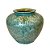 VASO VIETNAMITA DE CERAMICA IMPORTADO KRABI MUSGO D38XA35CM - Imagem 2
