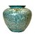 VASO VIETNAMITA DE CERAMICA IMPORTADO KRABI MUSGO D38XA35CM - Imagem 1