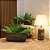 FLOREIRO PREMIUM CERAMICA IMPORTADO VERDE 55X30XA23CM - Imagem 3