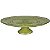 BANDEJA VIDRO C/ PE DELISHOP VERDE 32,5 X 10,5 DIAM - Imagem 1