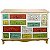 COMODA MADEIRA EMBOSSED DESIGNS GAVETAS COLORIDAS 108 X 40 X - Imagem 1