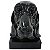 ESCULTURA RESINA DOGS HEAD PRETA 25 X 32 X 32 CM - Imagem 1
