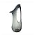 VASO DECORATIVO EM VIDRO FUME 25CM X 14CM X 53CM - Imagem 1