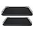 CJ. DE BANDEJAS DE MADEIRA E COURO PRETO - 2 PCS - Imagem 1