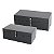 CJ. DE PORTA JOIAS DE MADEIRA PRETO - 2 PCS - Imagem 1