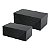 CJ. DE PORTA JOIAS DE MADEIRA PRETO - 2 PCS - Imagem 1