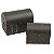 CJ. DE BAUS DE MADEIRA - 2 PCS - Imagem 1