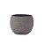 VASO DECORATIVO EM CERAMICA CINZA - Imagem 1