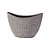 VASO DECORATIVO EM CERAMICA CINZA - Imagem 1
