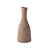 VASO DECORATIVO EM CERAMICA MARROM - Imagem 1