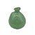 VASO DECORATIVO EM VIDRO VERDE - Imagem 1