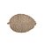 CJ DE JOGO AMERICANO FOLHA EM FIBRA NATURAL BEGE 4 PCS - Imagem 1