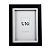 PORTA RETRATO DE MADEIRA PRETO E BRANCO - Imagem 1