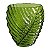 VASO DE VIDRO VERDE - Imagem 1