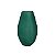 VASO DE VIDRO VERDE FOSCO - Imagem 1