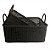 CJ DE CESTOS DE RATTAN PRETO 2PCS - Imagem 1