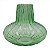 VASO DECORATIVO EM VIDRO - VERDE - 25X25X22CM - Imagem 1
