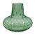 VASO DECORATIVO EM VIDRO - VERDE - 20X20X18CM - Imagem 1