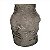 VASO DECORATIVO EM VIDRO - FUME - 18X18X23CM - Imagem 1
