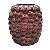 VASO DECORATIVO EM VIDRO - VINHO - 23X23X25CM - Imagem 1