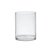 VASO DECORATIVO EM VIDRO TRANSPARENTE - Imagem 1
