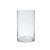 VASO DECORATIVO EM VIDRO TRANSPARENTE - Imagem 1